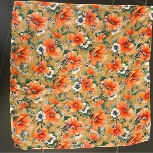 Floral scarf